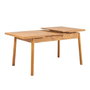 Hanah Home Mesa de Comedor Extensible Santiago Masa Atlantic en Pino Atlántico